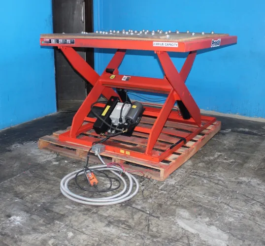 Photo #19 of NO RESERVE EBAY AUCTIONS: FALCON VERTICAL BALER, (2) BLUE M ELECTRIC OVEN, W.A. WHITNEY HYDRAULIC PUNCH, ENGEL PNEUMATIC NOTCHING MACHINE, (2) PRESTO ELECTRIC SCISSOR LIFT & MUCH MORE