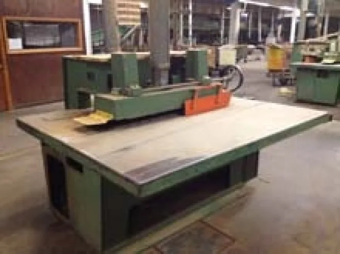 Photo #1 of LINWOOD FURNITURE FACTORY MACHINERY, INCLUDING: DIEHL RIPSAW, ROSENQUIST E100 ELECTRO-FLOW, SHODA CNC ROUTER, MATTISON TURNING LATHE, B. M. ROOT HYDRAULIC MULTI-HEAD BORING MACHINE & MUCH MORE...