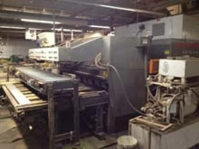 Photo #2 of LINWOOD FURNITURE FACTORY MACHINERY, INCLUDING: DIEHL RIPSAW, ROSENQUIST E100 ELECTRO-FLOW, SHODA CNC ROUTER, MATTISON TURNING LATHE, B. M. ROOT HYDRAULIC MULTI-HEAD BORING MACHINE & MUCH MORE...