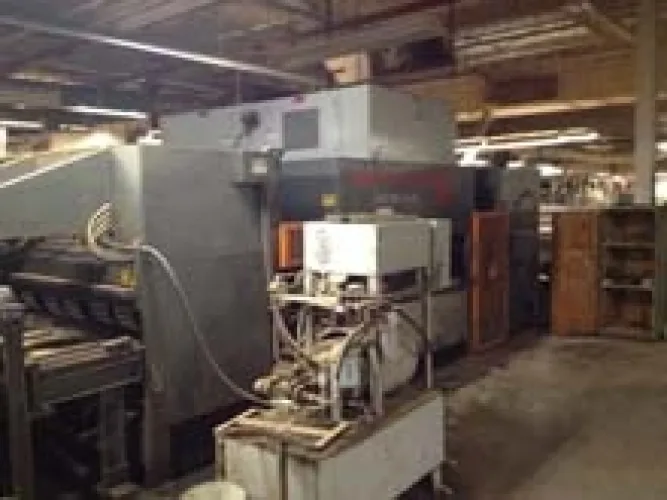 Photo #3 of LINWOOD FURNITURE FACTORY MACHINERY, INCLUDING: DIEHL RIPSAW, ROSENQUIST E100 ELECTRO-FLOW, SHODA CNC ROUTER, MATTISON TURNING LATHE, B. M. ROOT HYDRAULIC MULTI-HEAD BORING MACHINE & MUCH MORE...