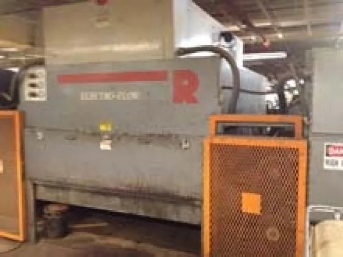 Photo #9 of LINWOOD FURNITURE FACTORY MACHINERY, INCLUDING: DIEHL RIPSAW, ROSENQUIST E100 ELECTRO-FLOW, SHODA CNC ROUTER, MATTISON TURNING LATHE, B. M. ROOT HYDRAULIC MULTI-HEAD BORING MACHINE & MUCH MORE...