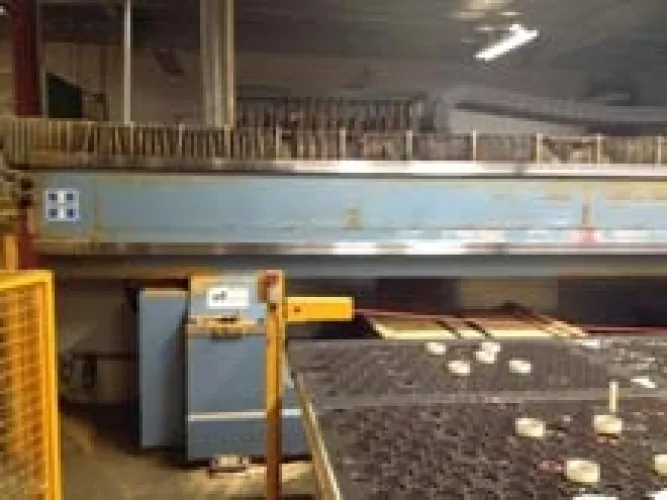 Photo #11 of LINWOOD FURNITURE FACTORY MACHINERY, INCLUDING: DIEHL RIPSAW, ROSENQUIST E100 ELECTRO-FLOW, SHODA CNC ROUTER, MATTISON TURNING LATHE, B. M. ROOT HYDRAULIC MULTI-HEAD BORING MACHINE & MUCH MORE...