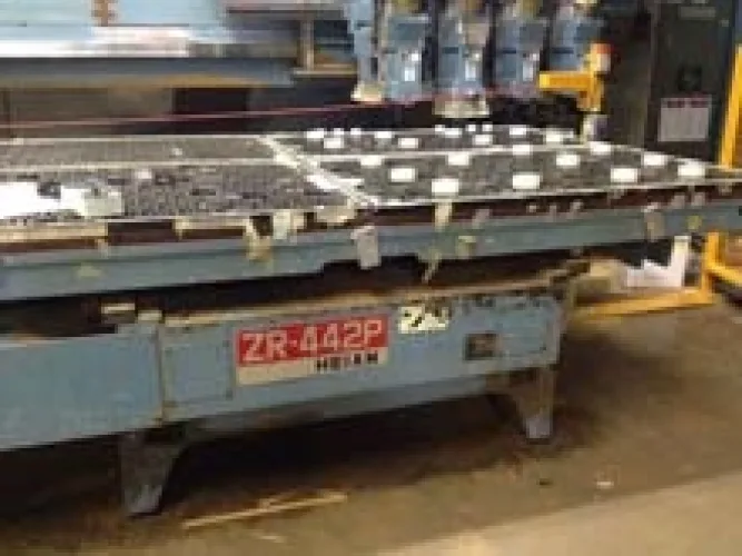 Photo #12 of LINWOOD FURNITURE FACTORY MACHINERY, INCLUDING: DIEHL RIPSAW, ROSENQUIST E100 ELECTRO-FLOW, SHODA CNC ROUTER, MATTISON TURNING LATHE, B. M. ROOT HYDRAULIC MULTI-HEAD BORING MACHINE & MUCH MORE...