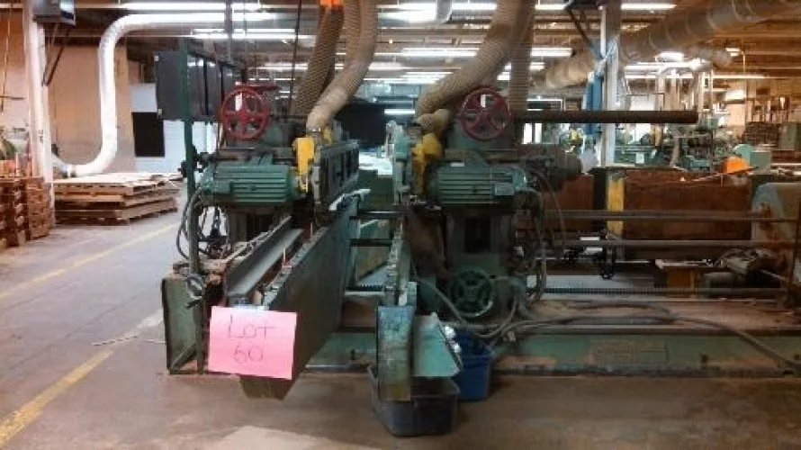 Photo #18 of LINWOOD FURNITURE FACTORY MACHINERY, INCLUDING: DIEHL RIPSAW, ROSENQUIST E100 ELECTRO-FLOW, SHODA CNC ROUTER, MATTISON TURNING LATHE, B. M. ROOT HYDRAULIC MULTI-HEAD BORING MACHINE & MUCH MORE...