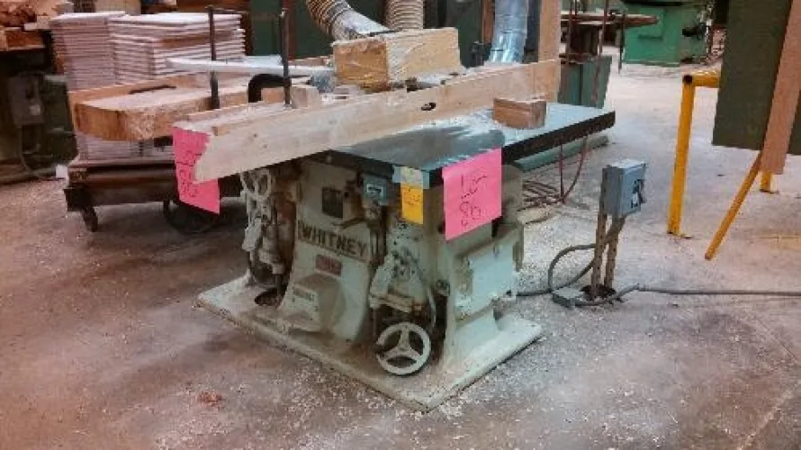 Photo #27 of LINWOOD FURNITURE FACTORY MACHINERY, INCLUDING: DIEHL RIPSAW, ROSENQUIST E100 ELECTRO-FLOW, SHODA CNC ROUTER, MATTISON TURNING LATHE, B. M. ROOT HYDRAULIC MULTI-HEAD BORING MACHINE & MUCH MORE...