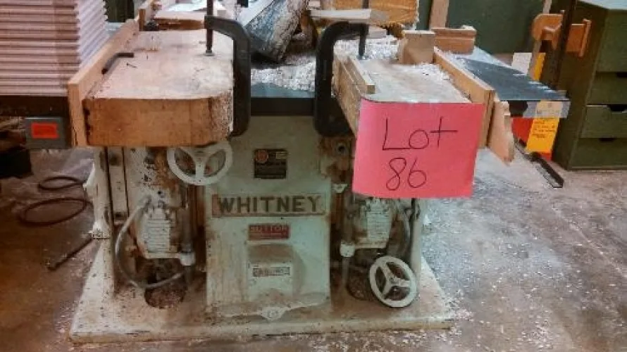 Photo #28 of LINWOOD FURNITURE FACTORY MACHINERY, INCLUDING: DIEHL RIPSAW, ROSENQUIST E100 ELECTRO-FLOW, SHODA CNC ROUTER, MATTISON TURNING LATHE, B. M. ROOT HYDRAULIC MULTI-HEAD BORING MACHINE & MUCH MORE...