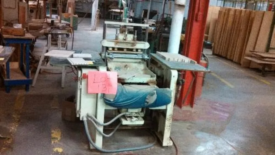 Photo #41 of LINWOOD FURNITURE FACTORY MACHINERY, INCLUDING: DIEHL RIPSAW, ROSENQUIST E100 ELECTRO-FLOW, SHODA CNC ROUTER, MATTISON TURNING LATHE, B. M. ROOT HYDRAULIC MULTI-HEAD BORING MACHINE & MUCH MORE...