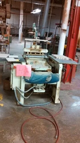 Photo #42 of LINWOOD FURNITURE FACTORY MACHINERY, INCLUDING: DIEHL RIPSAW, ROSENQUIST E100 ELECTRO-FLOW, SHODA CNC ROUTER, MATTISON TURNING LATHE, B. M. ROOT HYDRAULIC MULTI-HEAD BORING MACHINE & MUCH MORE...