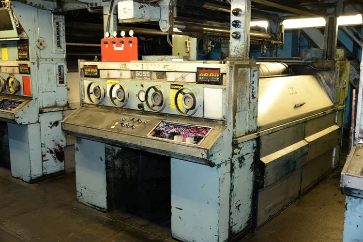 Photo #106 of FORMER CINCINNATI ENQUIRER - NEWSPAPER PUBLISHER/PRINTER INCLUDING: GOSS NEWSPAPER PRINTING PRESSES, FINISHING & SUPPORT EQUIPMENT