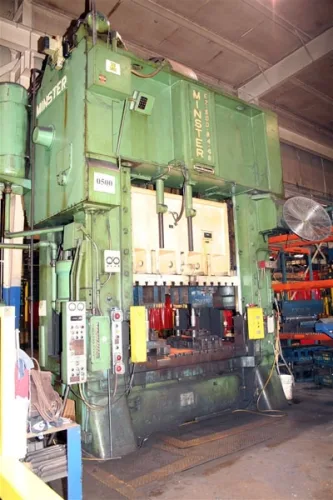 Photo #16 of SURPLUS TO THE ONGOING OPERATIONS OF A GLOBAL COMMERCIAL VEHICLE PARTS MANUFACTURER: 600-TON &  300-TON MINSTER SSDC PRESSES,  250-TON MINSTER GAP FRAME PRESS & FEED LINE