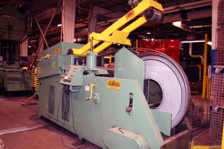 Photo #20 of SURPLUS TO THE ONGOING OPERATIONS OF A GLOBAL COMMERCIAL VEHICLE PARTS MANUFACTURER: 600-TON &  300-TON MINSTER SSDC PRESSES,  250-TON MINSTER GAP FRAME PRESS & FEED LINE