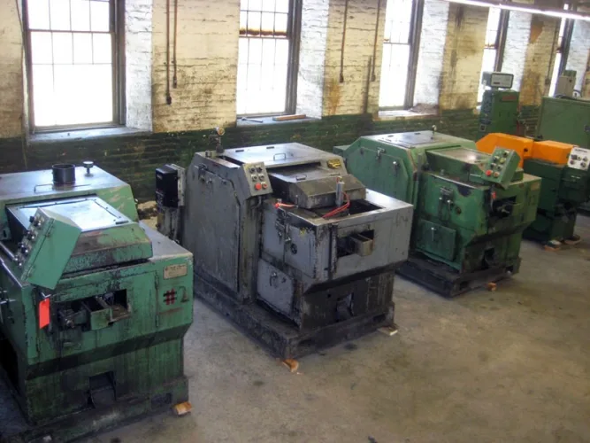 Photo #70 of SURPLUS TO THE ONGOING NEEDS OF L & M MANUFACTURING - HIGH SPEED FASTENER MANUFACTURING MACHINERY: COLD HEADERS, THREAD ROLLERS, PINCH POINTERS & MUCH MORE