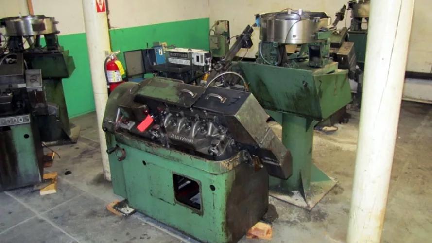 Photo #87 of SURPLUS TO THE ONGOING NEEDS OF L & M MANUFACTURING - HIGH SPEED FASTENER MANUFACTURING MACHINERY: COLD HEADERS, THREAD ROLLERS, PINCH POINTERS & MUCH MORE