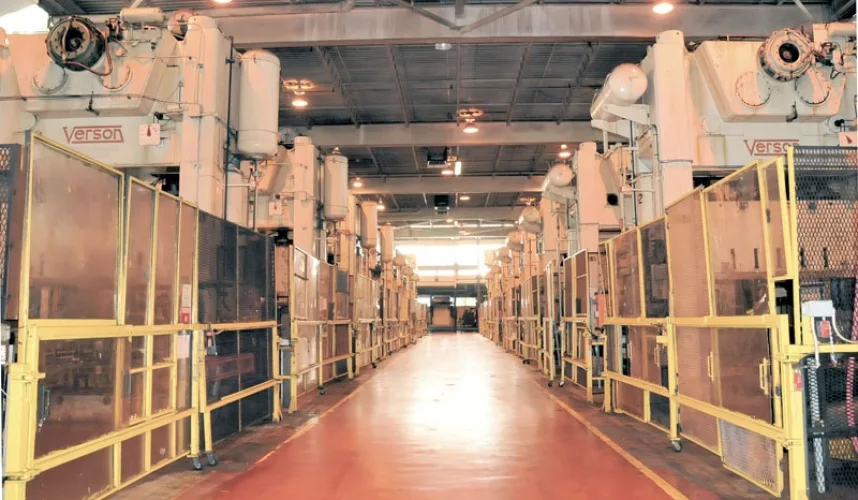 Photo #69 of BY ORDER OF COURT APPOINTED RECEIVER, CASE# CV-13-19489: NATIONAL AUTO RADIATOR MANUFACTURING CO. LTD: INCLUDING: (44) PRESSES UP TO 1200-TON, (6) SERVO FEED LINES, MACHINE & FABRICATION SHOP, ROBOTS, HUGE CMM, SCRAP REMOVAL SYSTEMS, WELDERS, FORKLIFTS &
