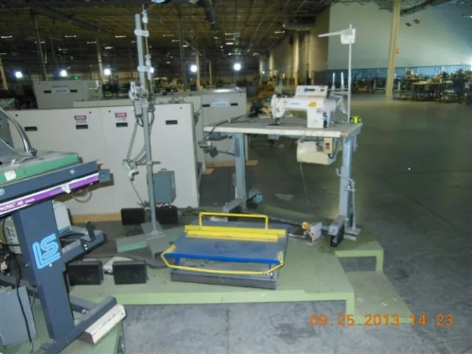 Photo #1 of NO LONGER REQUIRED IN THE CONTINUING OPERATIONS OF SPRINGS GLOBAL US, INC., INCLUDING: (226) SEWING MACHINES -  BROTHER, FISCHENBEIN, JUKI, KING, MAUSER & MANY MORE,  STUFFING/FILLING MACHINES, PANEL CUTTERS & MUCH MORE!