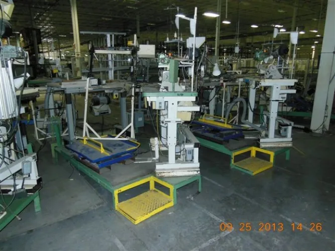 Photo #12 of NO LONGER REQUIRED IN THE CONTINUING OPERATIONS OF SPRINGS GLOBAL US, INC., INCLUDING: (226) SEWING MACHINES -  BROTHER, FISCHENBEIN, JUKI, KING, MAUSER & MANY MORE,  STUFFING/FILLING MACHINES, PANEL CUTTERS & MUCH MORE!