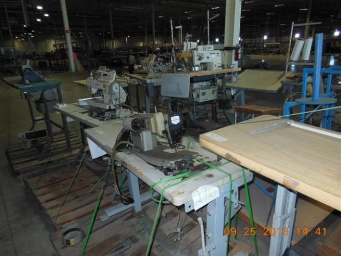 Photo #18 of NO LONGER REQUIRED IN THE CONTINUING OPERATIONS OF SPRINGS GLOBAL US, INC., INCLUDING: (226) SEWING MACHINES -  BROTHER, FISCHENBEIN, JUKI, KING, MAUSER & MANY MORE,  STUFFING/FILLING MACHINES, PANEL CUTTERS & MUCH MORE!