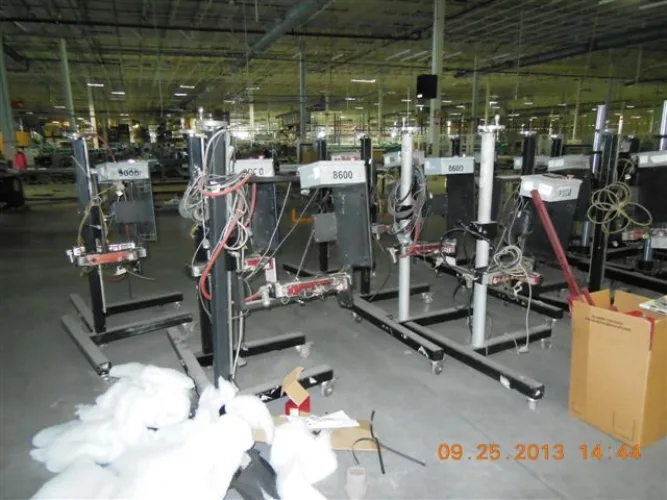 Photo #25 of NO LONGER REQUIRED IN THE CONTINUING OPERATIONS OF SPRINGS GLOBAL US, INC., INCLUDING: (226) SEWING MACHINES -  BROTHER, FISCHENBEIN, JUKI, KING, MAUSER & MANY MORE,  STUFFING/FILLING MACHINES, PANEL CUTTERS & MUCH MORE!