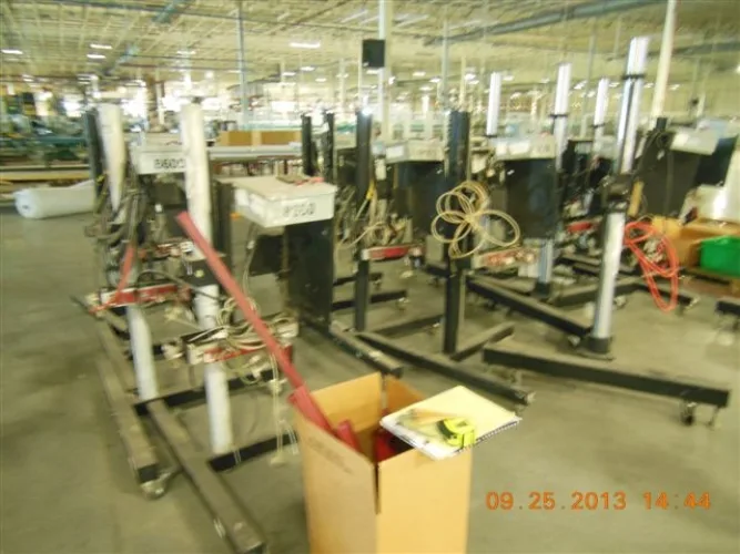 Photo #27 of NO LONGER REQUIRED IN THE CONTINUING OPERATIONS OF SPRINGS GLOBAL US, INC., INCLUDING: (226) SEWING MACHINES -  BROTHER, FISCHENBEIN, JUKI, KING, MAUSER & MANY MORE,  STUFFING/FILLING MACHINES, PANEL CUTTERS & MUCH MORE!