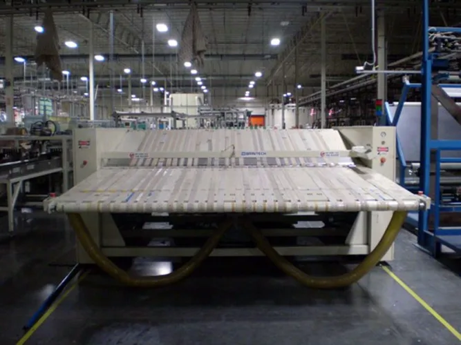 Photo #88 of NO LONGER REQUIRED IN THE CONTINUING OPERATIONS OF SPRINGS GLOBAL US, INC., INCLUDING: (226) SEWING MACHINES -  BROTHER, FISCHENBEIN, JUKI, KING, MAUSER & MANY MORE,  STUFFING/FILLING MACHINES, PANEL CUTTERS & MUCH MORE!