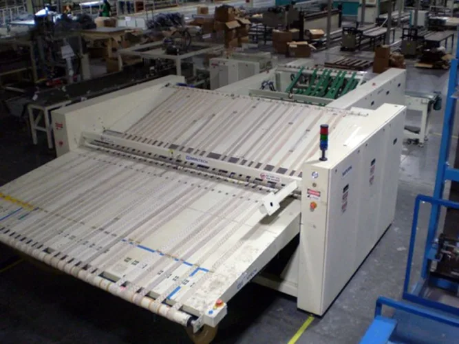 Photo #91 of NO LONGER REQUIRED IN THE CONTINUING OPERATIONS OF SPRINGS GLOBAL US, INC., INCLUDING: (226) SEWING MACHINES -  BROTHER, FISCHENBEIN, JUKI, KING, MAUSER & MANY MORE,  STUFFING/FILLING MACHINES, PANEL CUTTERS & MUCH MORE!