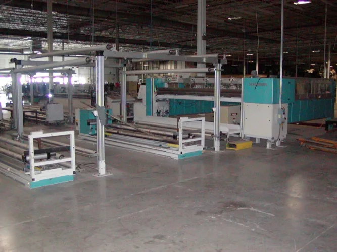 Photo #97 of NO LONGER REQUIRED IN THE CONTINUING OPERATIONS OF SPRINGS GLOBAL US, INC., INCLUDING: (226) SEWING MACHINES -  BROTHER, FISCHENBEIN, JUKI, KING, MAUSER & MANY MORE,  STUFFING/FILLING MACHINES, PANEL CUTTERS & MUCH MORE!