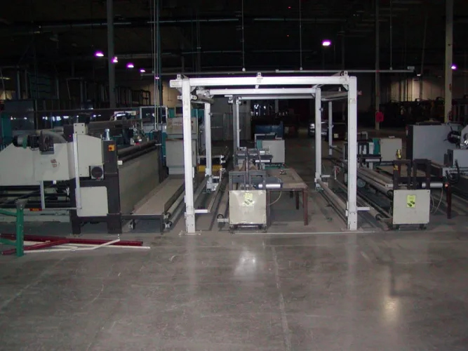 Photo #99 of NO LONGER REQUIRED IN THE CONTINUING OPERATIONS OF SPRINGS GLOBAL US, INC., INCLUDING: (226) SEWING MACHINES -  BROTHER, FISCHENBEIN, JUKI, KING, MAUSER & MANY MORE,  STUFFING/FILLING MACHINES, PANEL CUTTERS & MUCH MORE!
