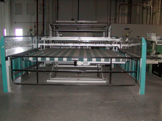 Photo #106 of NO LONGER REQUIRED IN THE CONTINUING OPERATIONS OF SPRINGS GLOBAL US, INC., INCLUDING: (226) SEWING MACHINES -  BROTHER, FISCHENBEIN, JUKI, KING, MAUSER & MANY MORE,  STUFFING/FILLING MACHINES, PANEL CUTTERS & MUCH MORE!
