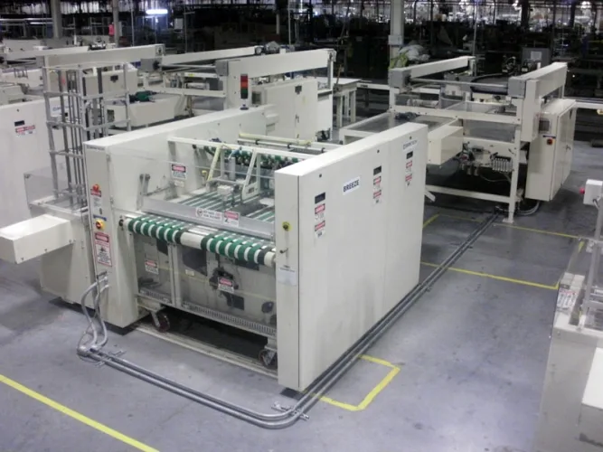 Photo #155 of NO LONGER REQUIRED IN THE CONTINUING OPERATIONS OF SPRINGS GLOBAL US, INC., INCLUDING: (226) SEWING MACHINES -  BROTHER, FISCHENBEIN, JUKI, KING, MAUSER & MANY MORE,  STUFFING/FILLING MACHINES, PANEL CUTTERS & MUCH MORE!