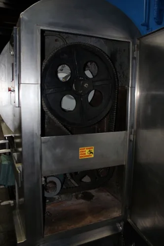 Photo #7 of NO RESERVE EBAY AUCTION: REWORKS INDUSTRIAL HORIZONTAL DOUGH MIXER, FUJI ALPHA II HORIZONTAL ROTARY SERVO WRAPPER, CHARMILLES ROBOFORM EDM MACHINE & (3) SOUTHWORTH LEVEL LOADERS