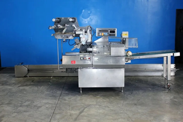 Photo #8 of NO RESERVE EBAY AUCTION: REWORKS INDUSTRIAL HORIZONTAL DOUGH MIXER, FUJI ALPHA II HORIZONTAL ROTARY SERVO WRAPPER, CHARMILLES ROBOFORM EDM MACHINE & (3) SOUTHWORTH LEVEL LOADERS