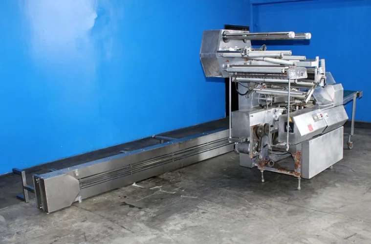 Photo #10 of NO RESERVE EBAY AUCTION: REWORKS INDUSTRIAL HORIZONTAL DOUGH MIXER, FUJI ALPHA II HORIZONTAL ROTARY SERVO WRAPPER, CHARMILLES ROBOFORM EDM MACHINE & (3) SOUTHWORTH LEVEL LOADERS