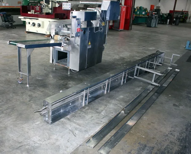 Photo #11 of NO RESERVE EBAY AUCTION: REWORKS INDUSTRIAL HORIZONTAL DOUGH MIXER, FUJI ALPHA II HORIZONTAL ROTARY SERVO WRAPPER, CHARMILLES ROBOFORM EDM MACHINE & (3) SOUTHWORTH LEVEL LOADERS