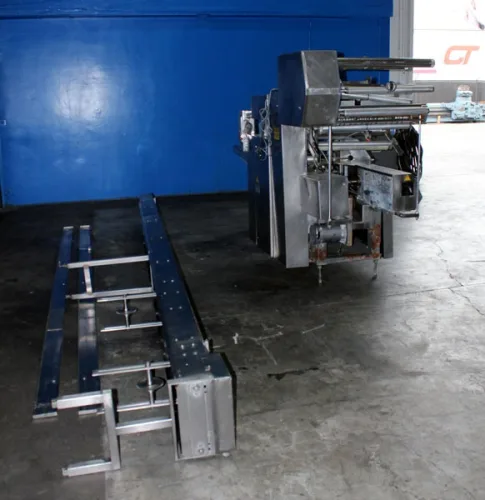 Photo #12 of NO RESERVE EBAY AUCTION: REWORKS INDUSTRIAL HORIZONTAL DOUGH MIXER, FUJI ALPHA II HORIZONTAL ROTARY SERVO WRAPPER, CHARMILLES ROBOFORM EDM MACHINE & (3) SOUTHWORTH LEVEL LOADERS