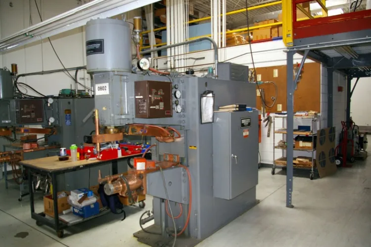 Photo #3 of LATE MODEL STATE OF THE ART PRECISION SHEET METAL FACILITY BEING SOLD DUE TO THE OWNERS RETIRING. CNC TURRET PRESSES, CNC MULTI-AXIS PRESS BRAKES, SCIAKY SPOT WELDERS, WYSONG SHEARS, HAGAR HARDWARE PRESSES & MUCH MORE.