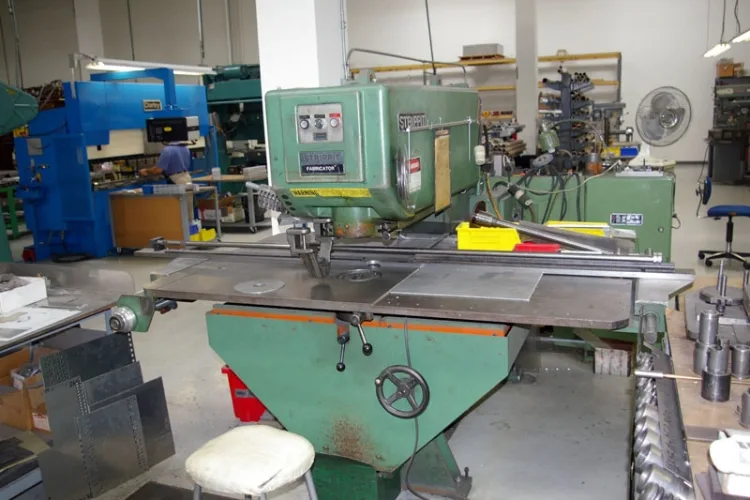 Photo #8 of LATE MODEL STATE OF THE ART PRECISION SHEET METAL FACILITY BEING SOLD DUE TO THE OWNERS RETIRING. CNC TURRET PRESSES, CNC MULTI-AXIS PRESS BRAKES, SCIAKY SPOT WELDERS, WYSONG SHEARS, HAGAR HARDWARE PRESSES & MUCH MORE.