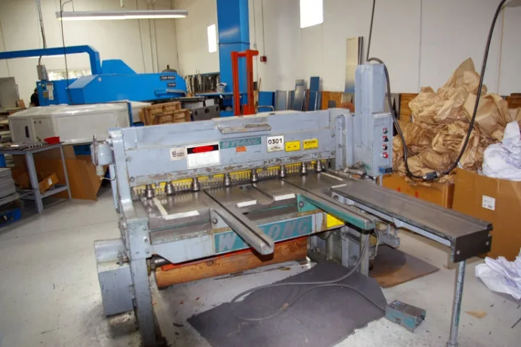 Photo #15 of LATE MODEL STATE OF THE ART PRECISION SHEET METAL FACILITY BEING SOLD DUE TO THE OWNERS RETIRING. CNC TURRET PRESSES, CNC MULTI-AXIS PRESS BRAKES, SCIAKY SPOT WELDERS, WYSONG SHEARS, HAGAR HARDWARE PRESSES & MUCH MORE.
