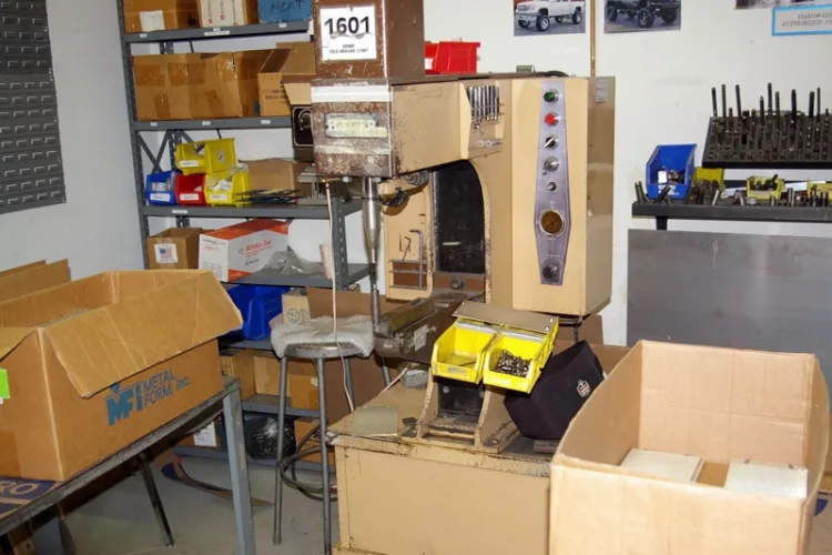Photo #31 of LATE MODEL STATE OF THE ART PRECISION SHEET METAL FACILITY BEING SOLD DUE TO THE OWNERS RETIRING. CNC TURRET PRESSES, CNC MULTI-AXIS PRESS BRAKES, SCIAKY SPOT WELDERS, WYSONG SHEARS, HAGAR HARDWARE PRESSES & MUCH MORE.