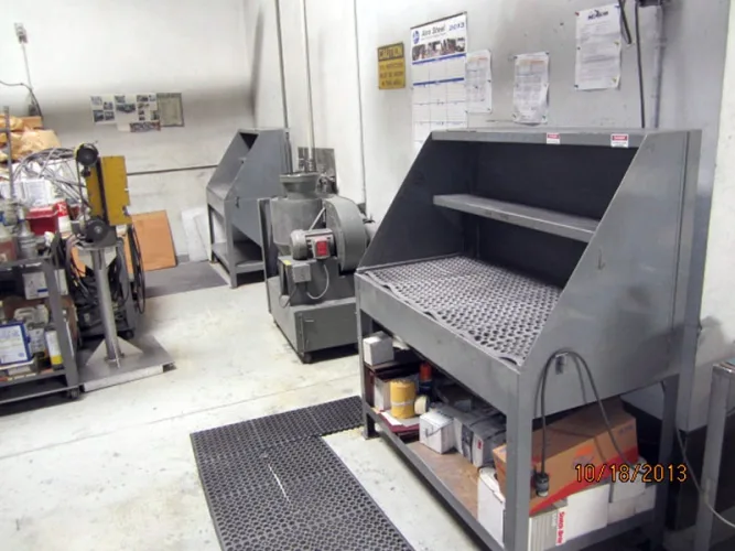 Photo #59 of LATE MODEL STATE OF THE ART PRECISION SHEET METAL FACILITY BEING SOLD DUE TO THE OWNERS RETIRING. CNC TURRET PRESSES, CNC MULTI-AXIS PRESS BRAKES, SCIAKY SPOT WELDERS, WYSONG SHEARS, HAGAR HARDWARE PRESSES & MUCH MORE.