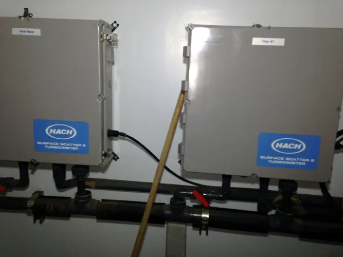 Photo #36 of (3) 2,000,000 MGD U.S. FILTER SYSTEMS TRAVELING BRIDGE FILTER & MICROFLOC ADSORPTION WATER TREATMENT SYSTEMS - COST NEW VALUED AT OVER $2 MILLION