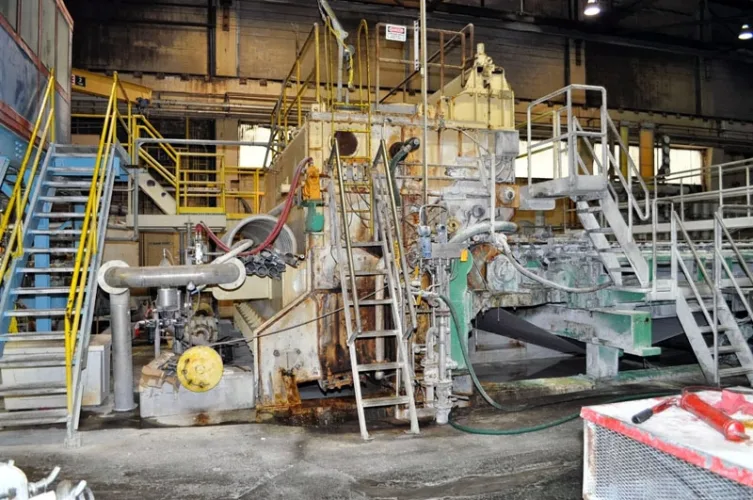 Photo #3 of DAY 1 - CLOSURE OF A COMPLETE MAJOR PAPER MILL - HARBOR PAPER: COMPLETE 2 LINE PAPER MILL, FINISHING DEPARTMENT, MACHINE & FAB SHOPS & MUCH MORE. GREAT DEMO & SCRAP OPPORTUNITY