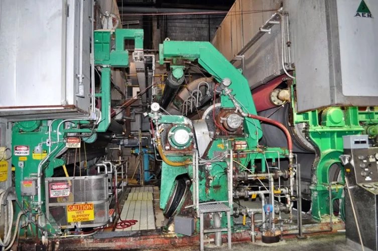 Photo #12 of DAY 1 - CLOSURE OF A COMPLETE MAJOR PAPER MILL - HARBOR PAPER: COMPLETE 2 LINE PAPER MILL, FINISHING DEPARTMENT, MACHINE & FAB SHOPS & MUCH MORE. GREAT DEMO & SCRAP OPPORTUNITY