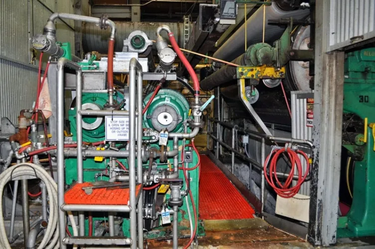 Photo #42 of DAY 1 - CLOSURE OF A COMPLETE MAJOR PAPER MILL - HARBOR PAPER: COMPLETE 2 LINE PAPER MILL, FINISHING DEPARTMENT, MACHINE & FAB SHOPS & MUCH MORE. GREAT DEMO & SCRAP OPPORTUNITY