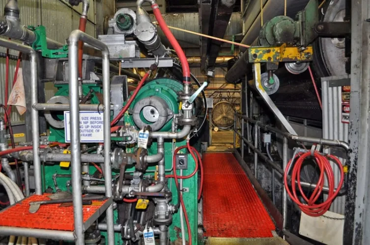 Photo #44 of DAY 1 - CLOSURE OF A COMPLETE MAJOR PAPER MILL - HARBOR PAPER: COMPLETE 2 LINE PAPER MILL, FINISHING DEPARTMENT, MACHINE & FAB SHOPS & MUCH MORE. GREAT DEMO & SCRAP OPPORTUNITY