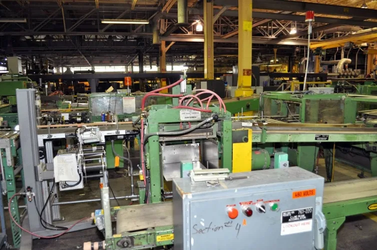 Photo #181 of DAY 1 - CLOSURE OF A COMPLETE MAJOR PAPER MILL - HARBOR PAPER: COMPLETE 2 LINE PAPER MILL, FINISHING DEPARTMENT, MACHINE & FAB SHOPS & MUCH MORE. GREAT DEMO & SCRAP OPPORTUNITY