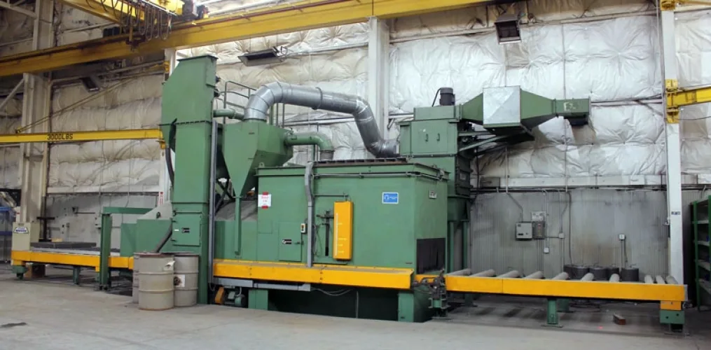Photo #2 of CHIP MAKING AND FABRICATING MACHINERY AUCTION: SHOT BLAST SYSTEMS, LASERS, LATHES, MILLS, THERMAL OXIDIZER, BRAKES, PRESS BRAKES, CRIMPING MACHINE, EDM, KILN, GRINDERS, INDUCTION HEATING SYSTEM,  PUNCH, PARTS WASHER &  MUCH MORE