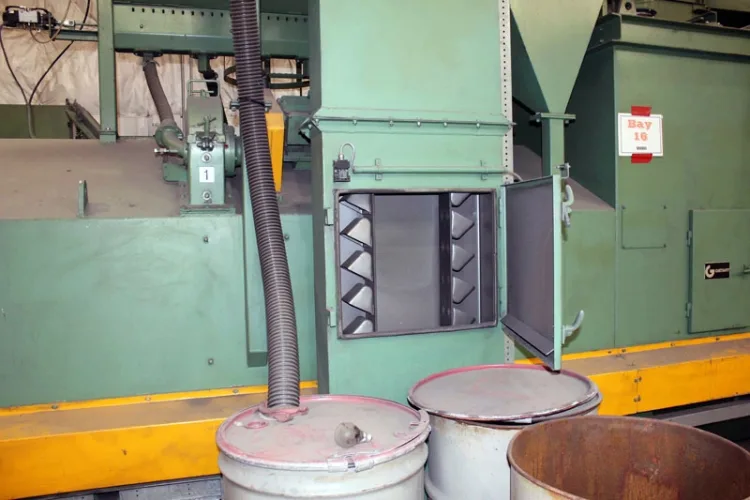 Photo #4 of CHIP MAKING AND FABRICATING MACHINERY AUCTION: SHOT BLAST SYSTEMS, LASERS, LATHES, MILLS, THERMAL OXIDIZER, BRAKES, PRESS BRAKES, CRIMPING MACHINE, EDM, KILN, GRINDERS, INDUCTION HEATING SYSTEM,  PUNCH, PARTS WASHER &  MUCH MORE