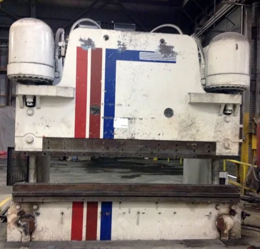 Photo #19 of CHIP MAKING AND FABRICATING MACHINERY AUCTION: SHOT BLAST SYSTEMS, LASERS, LATHES, MILLS, THERMAL OXIDIZER, BRAKES, PRESS BRAKES, CRIMPING MACHINE, EDM, KILN, GRINDERS, INDUCTION HEATING SYSTEM,  PUNCH, PARTS WASHER &  MUCH MORE