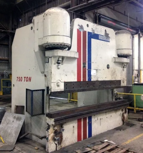 Photo #20 of CHIP MAKING AND FABRICATING MACHINERY AUCTION: SHOT BLAST SYSTEMS, LASERS, LATHES, MILLS, THERMAL OXIDIZER, BRAKES, PRESS BRAKES, CRIMPING MACHINE, EDM, KILN, GRINDERS, INDUCTION HEATING SYSTEM,  PUNCH, PARTS WASHER &  MUCH MORE