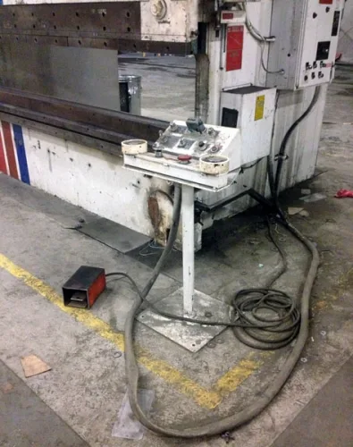 Photo #27 of CHIP MAKING AND FABRICATING MACHINERY AUCTION: SHOT BLAST SYSTEMS, LASERS, LATHES, MILLS, THERMAL OXIDIZER, BRAKES, PRESS BRAKES, CRIMPING MACHINE, EDM, KILN, GRINDERS, INDUCTION HEATING SYSTEM,  PUNCH, PARTS WASHER &  MUCH MORE